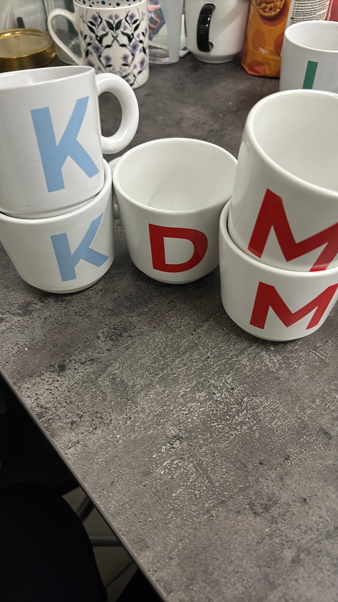 Lettermokken!, Ophalen, Hema, Keramiek, Zo goed als nieuw