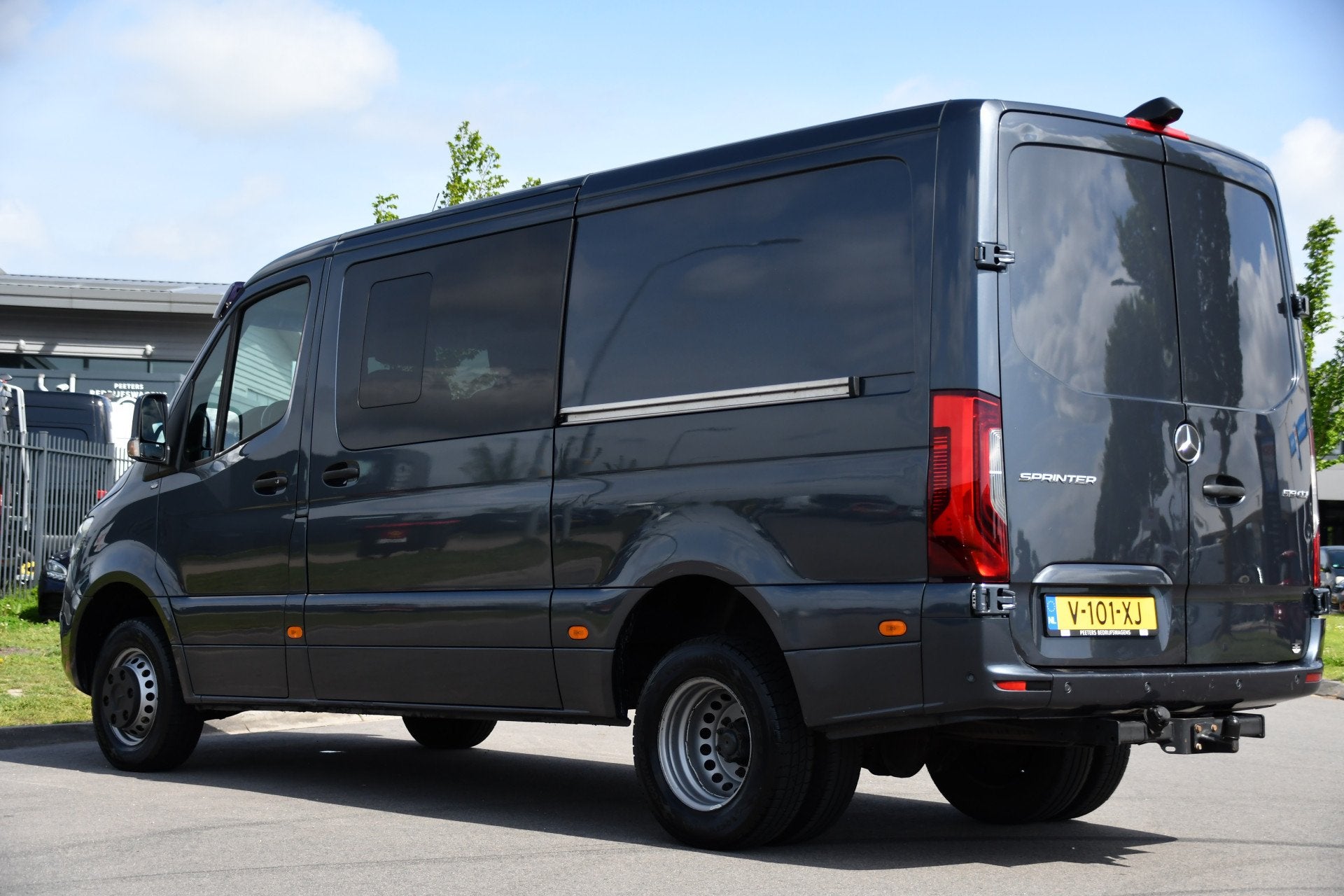 Mercedes-Benz Sprinter 519 V6 3.0 CDI L2H1 DC PB Edition N1,, Auto's, Automaat, Achterwielaandrijving, Gebruikt, Euro 6