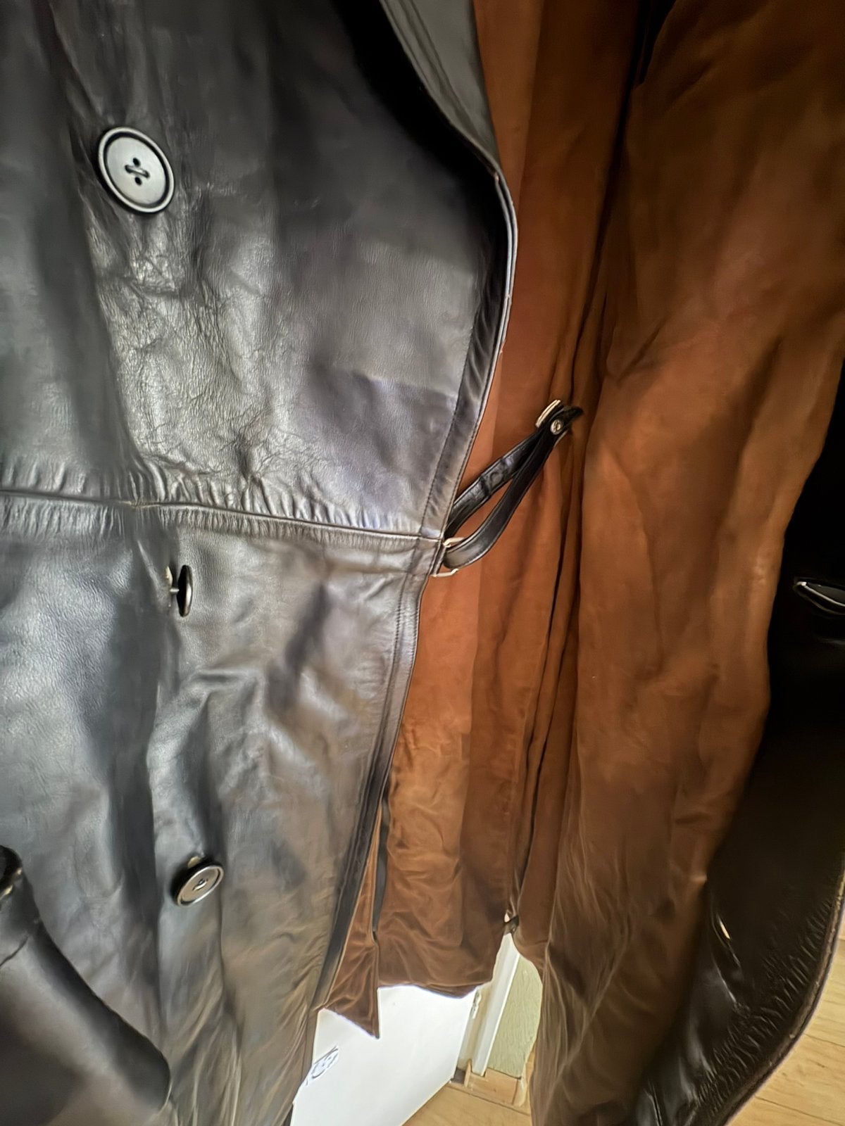 Motorjas vintage, Motoren, Ophalen, Tweedehands, Heren, Jas | leer