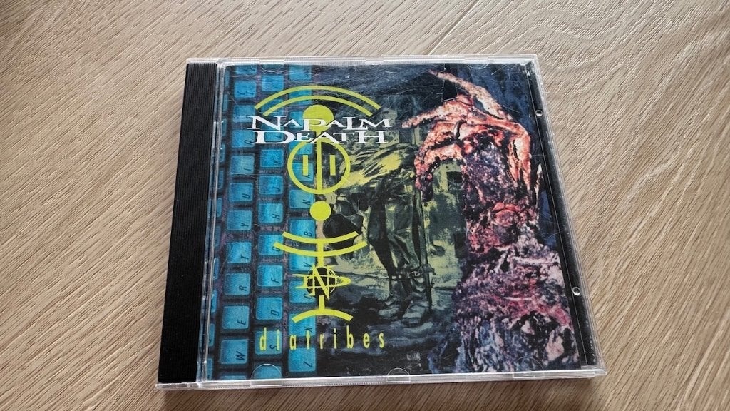 Napalm Death - Diatribes CD, Gebruikt, Grindcore, Ophalen of Verzenden, Album
