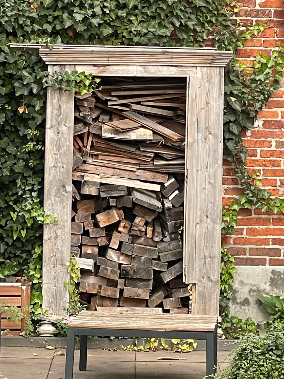 Gratis Houten Kasten voor Houtopslag, Ophalen, Gebruikt