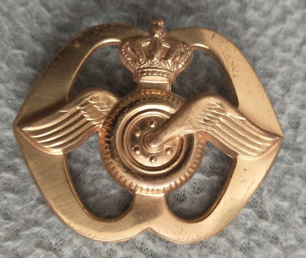 Baretembleem Aan- en afvoertroepen, Verzamelen, Verzenden, Landmacht, Nederland, Embleem of Badge