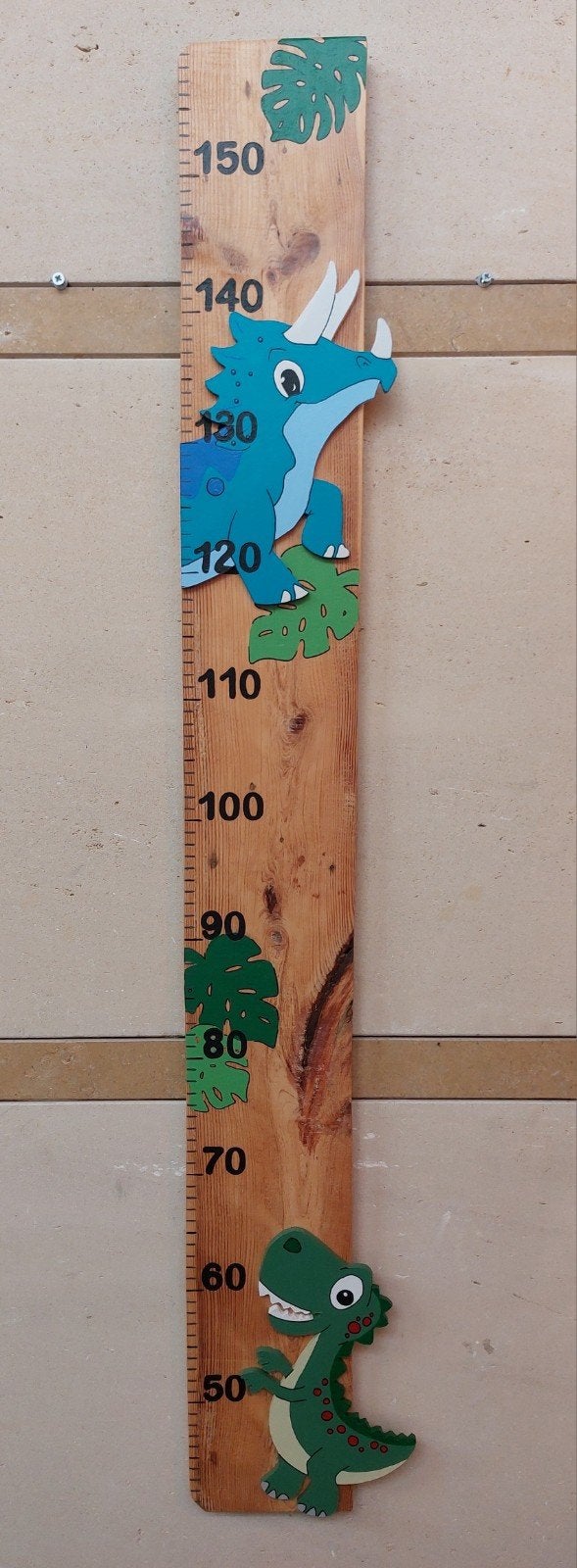 Groeimeter - Meetlat- Dinosaurus, Ophalen, Wanddecoratie