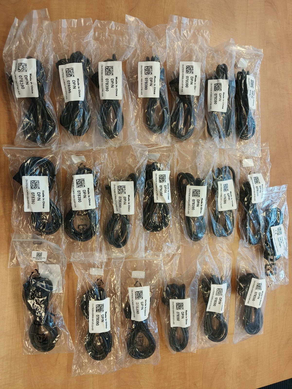 20 Nieuwe Dell Voedingskabels, Ophalen, Nieuw