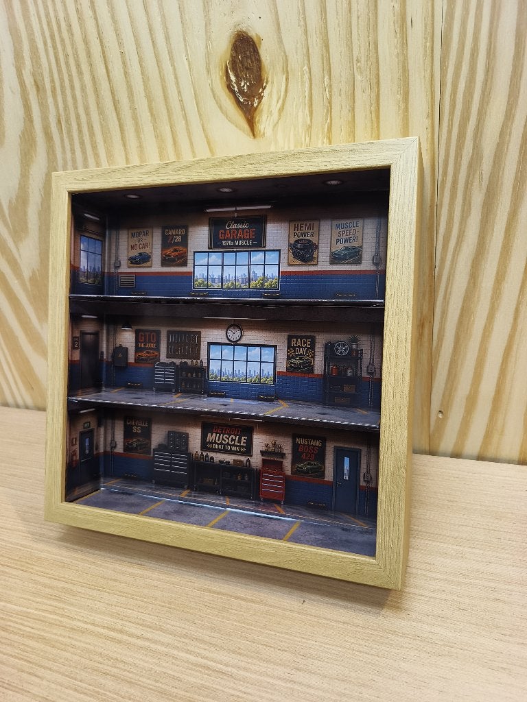IKEA-lijst diorama | 1:64 die-cast auto muurdisplay, Ophalen, Nieuw, Auto