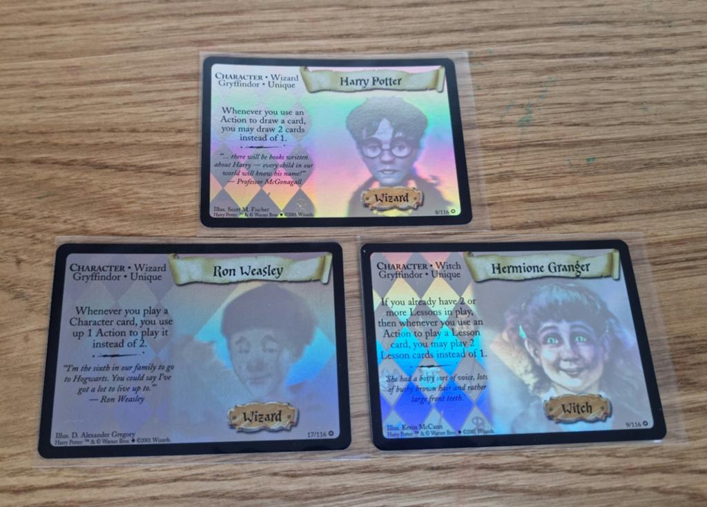 Harry Potter TCG Wizards of the Coast 2001, Hobby en Vrije tijd, Verzamelkaartspellen | Overige, Ophalen of Verzenden, Zo goed als nieuw