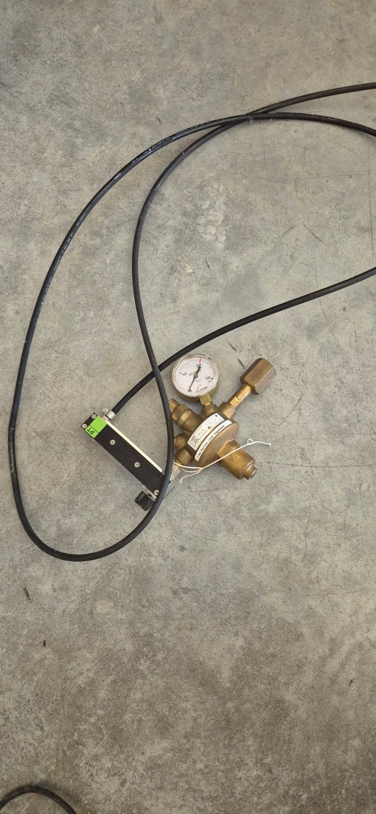 Gloor Zuurstof / Drukregelaar zgan met manometer, Ophalen of Verzenden, Druk