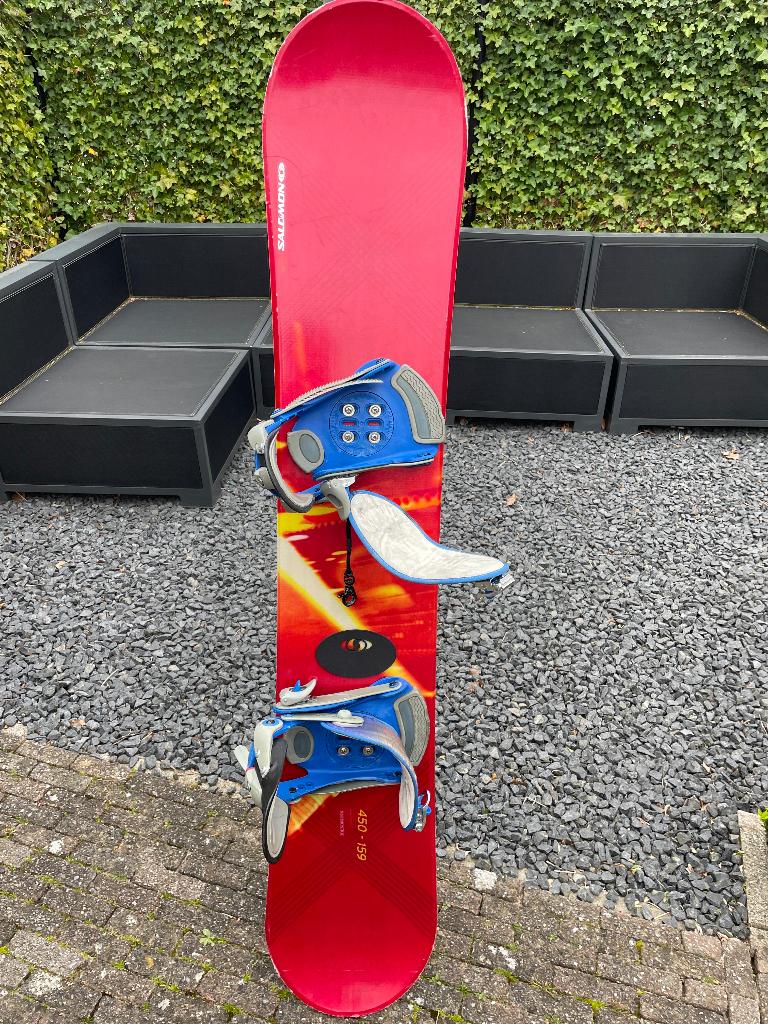 Salomon snowboard 159, Sport en Fitness, Ophalen, Gebruikt, Board