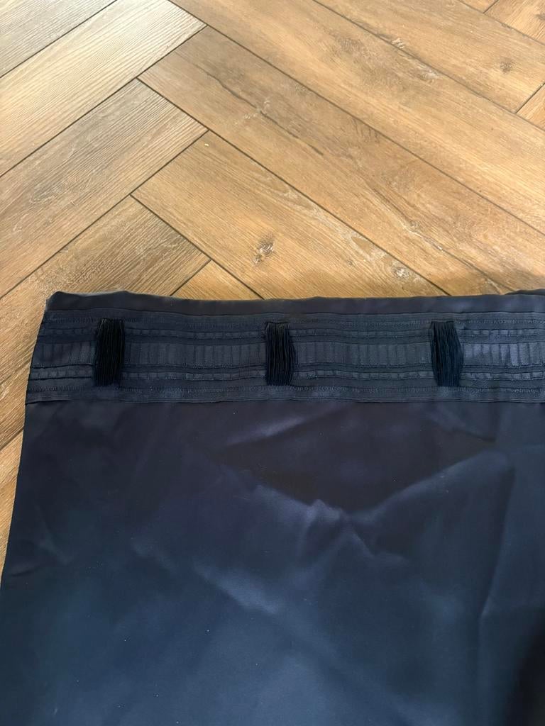 4 x Verduisterende gordijnen IKEA MAJGULL donkerblauw, Ophalen, Gebruikt, 100 tot 150 cm, 200 cm of meer