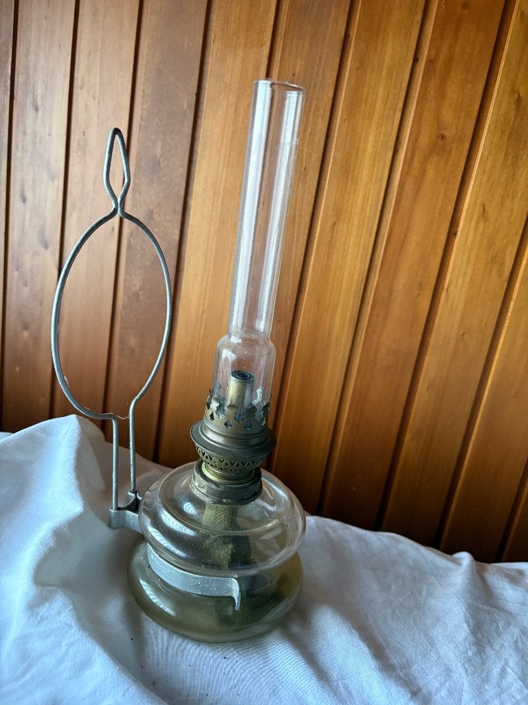 Olielamp, Ophalen of Verzenden, Brons