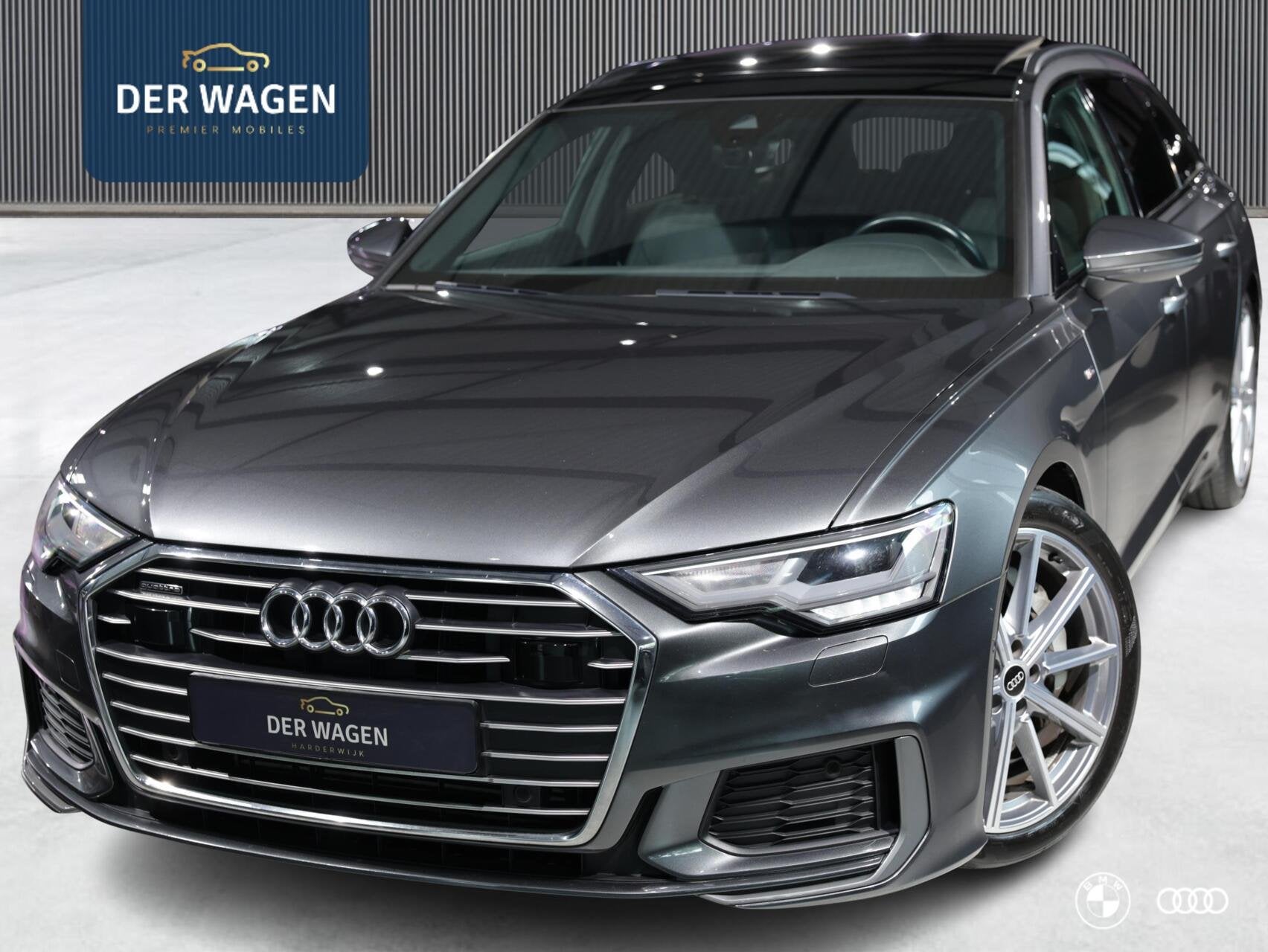 Audi A6 Avant 50 TFSIe S EDITION / PANODAK / B&O / ACC / LED, Auto's, Audi, Automaat, Dealer onderhouden, 77 km/l, 4 cilinders