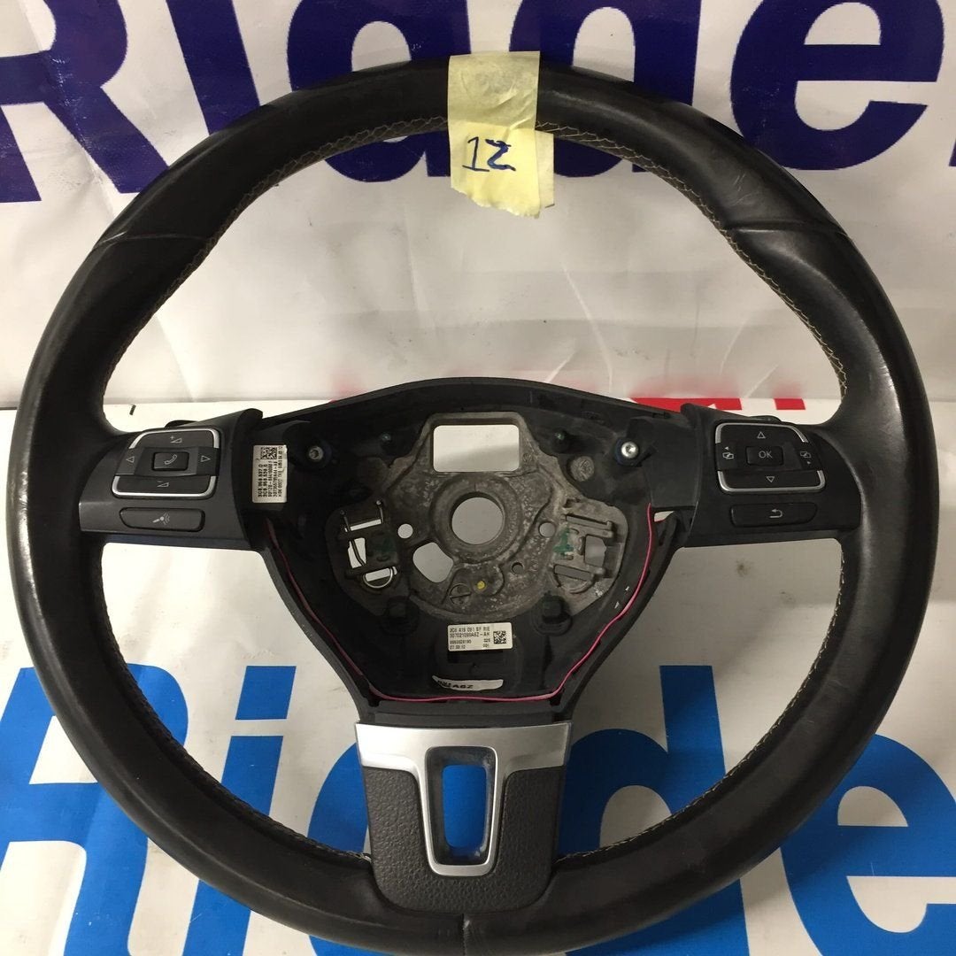 Multifunctioneel stuur VW Passat CC 3C8419091BF, Gebruikt, -, Volkswagen, -