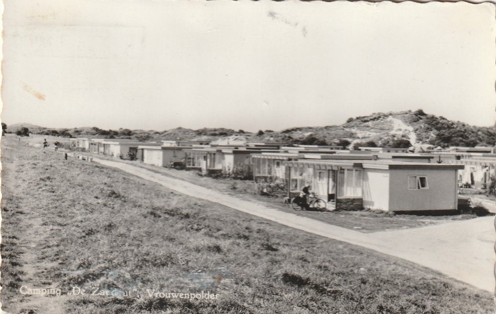 VROUWENPOLDER Camping De Zandput, Verzamelen, Verzenden, 1960 tot 1980, Gelopen, Zeeland