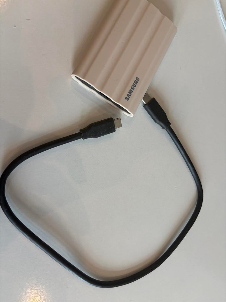 Samsung Externe SSD T7 Portable 1TB USB 3.2, Computers en Software, Harde schijven, Zo goed als nieuw, Server, Extern, SSD, USB