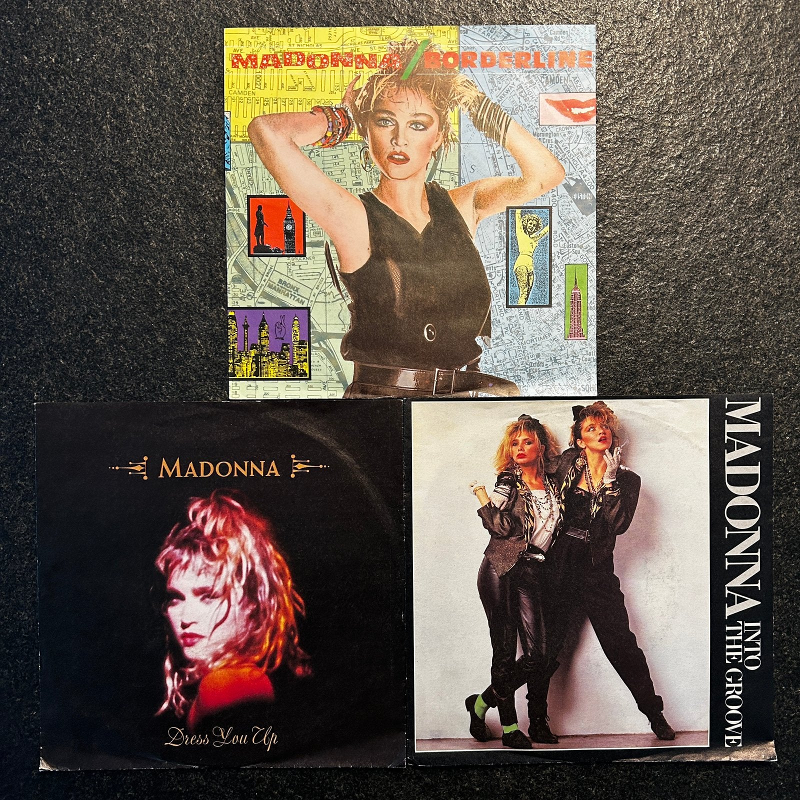 Madonna - 3 Singles, 7”. Als geheel of los te koop, Cd's en Dvd's, Ophalen of Verzenden, Zo goed als nieuw