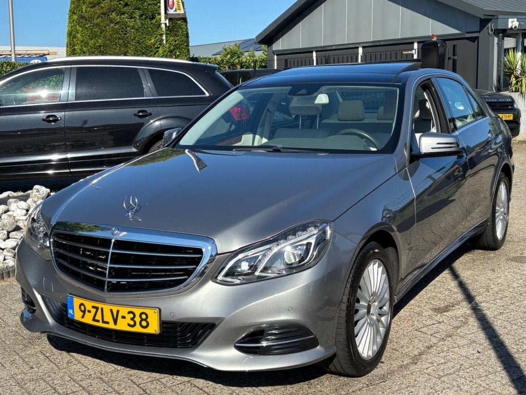 Mercedes-Benz E-Klasse E350 CDI Sedan 2015 Schuifdak 161 Dkm, Automaat, Stof, Gebruikt, Euro 6