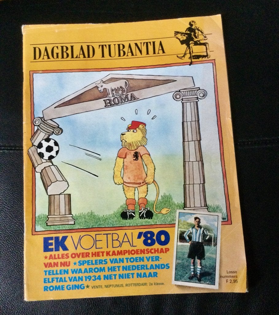 EK voetbal ‘80 special Dagblad Tubantia, Boeken, Ophalen of Verzenden, Gelezen, Balsport
