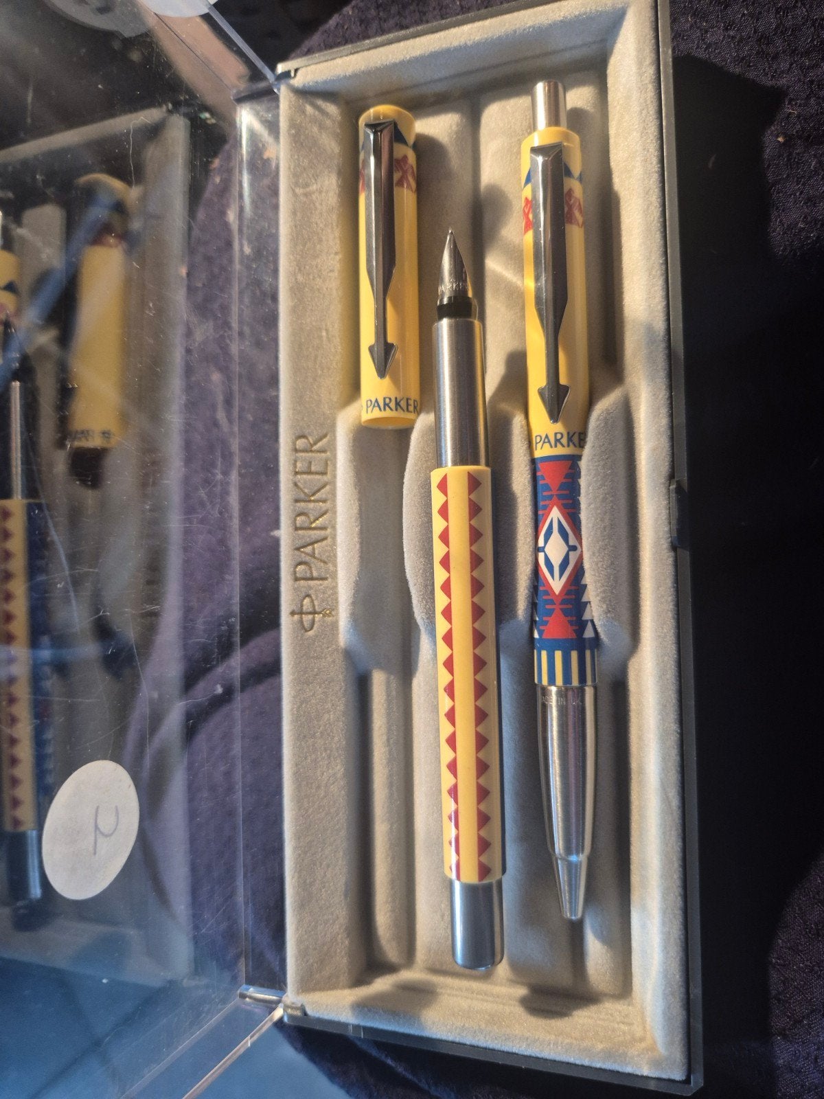 Parker Pennenset: Vulpen en Balpen in Doosje, Verzamelen, Pennenverzamelingen, Ophalen of Verzenden