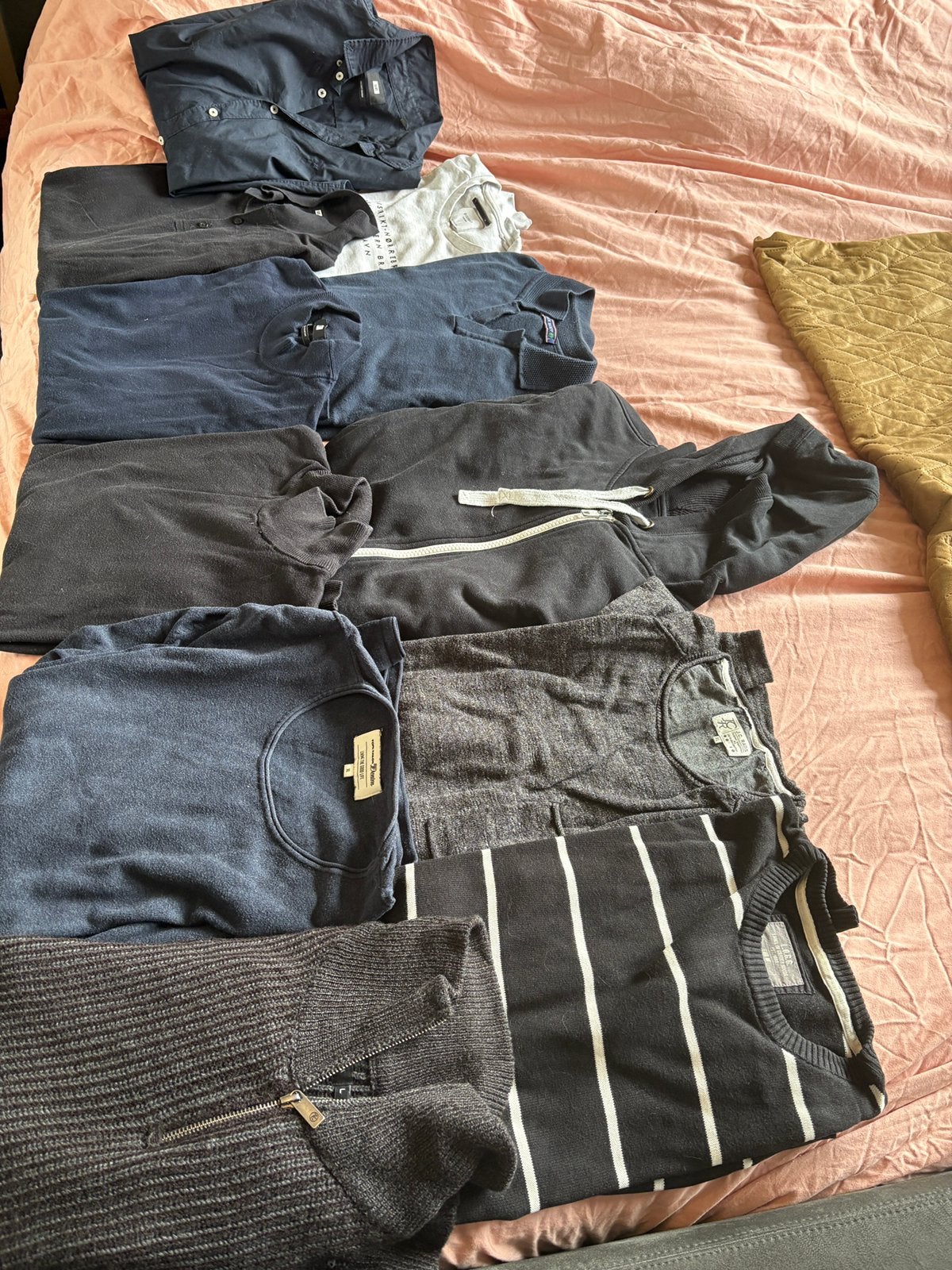 Pakket met herenkleding  L/Xl, Ophalen of Verzenden, Gedragen, Overige maten, Meerkleurig