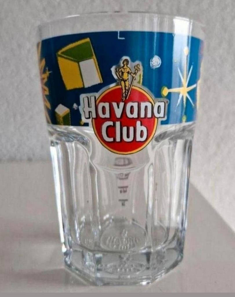 Glas Havana Club, Verzamelen, Glas en Borrelglaasjes, Ophalen of Verzenden, Zo goed als nieuw, Frisdrankglas