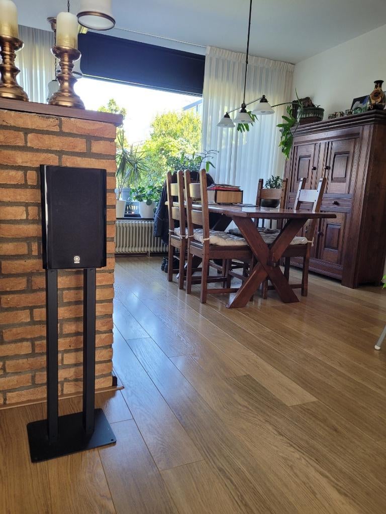 Yamaha NX E-800 met stands, Zo goed als nieuw, 60 tot 120 watt, Front, Rear of Stereo speakers, Ophalen