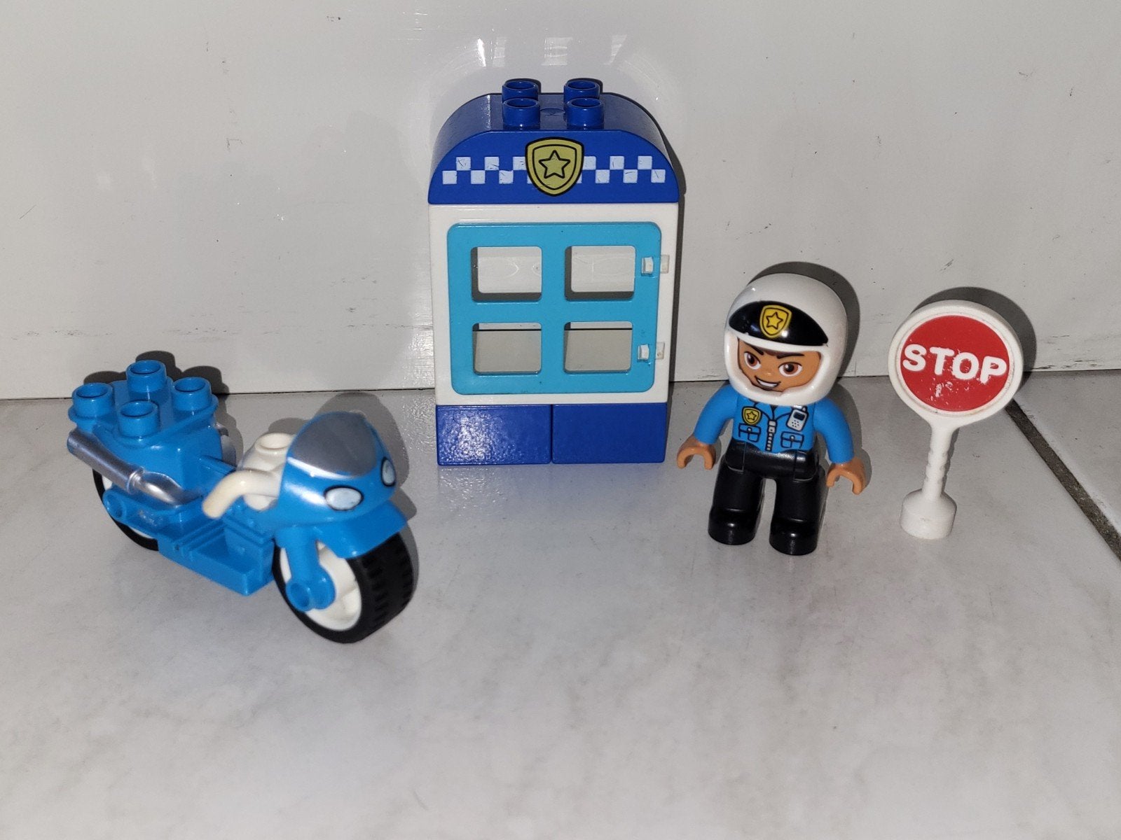 Duplo politie motor, Gebruikt, Ophalen of Verzenden, Duplo, Duplo