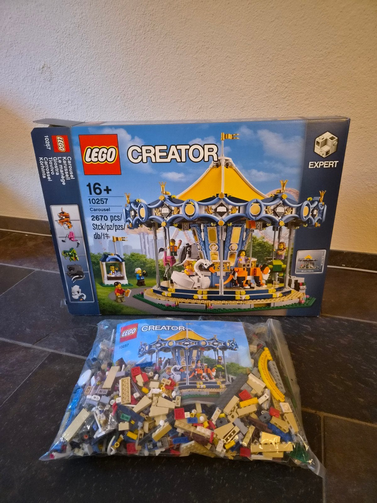 Lego Creator Expert 10257 Carrousel - Zo goed als nieuw, Ophalen, Compleet, Lego, Zo goed als nieuw