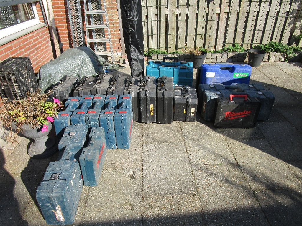Gereedschap koffers ca 20 stuks (leeg)., Ophalen, Gebruikt, DeWalt