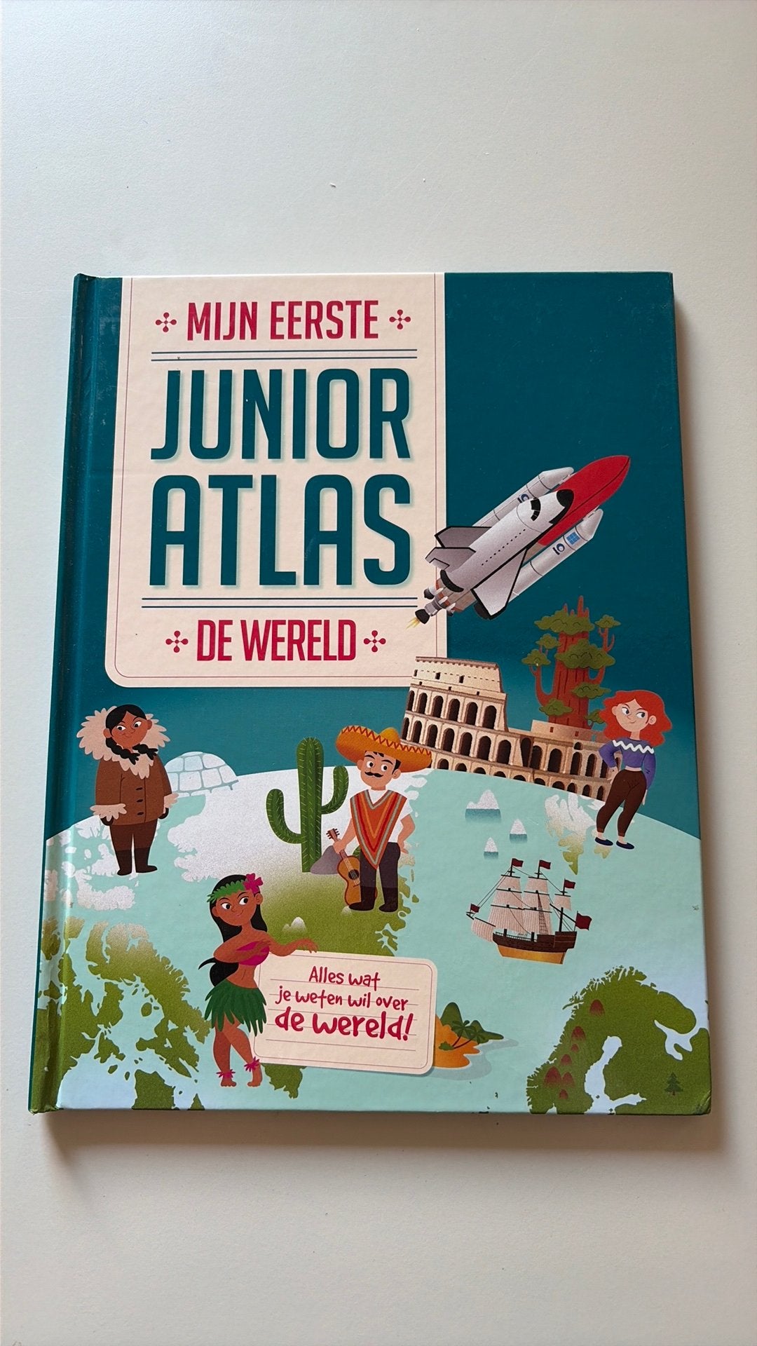 Kinderatlas De wereld, Ophalen of Verzenden, Zo goed als nieuw, Non-fictie