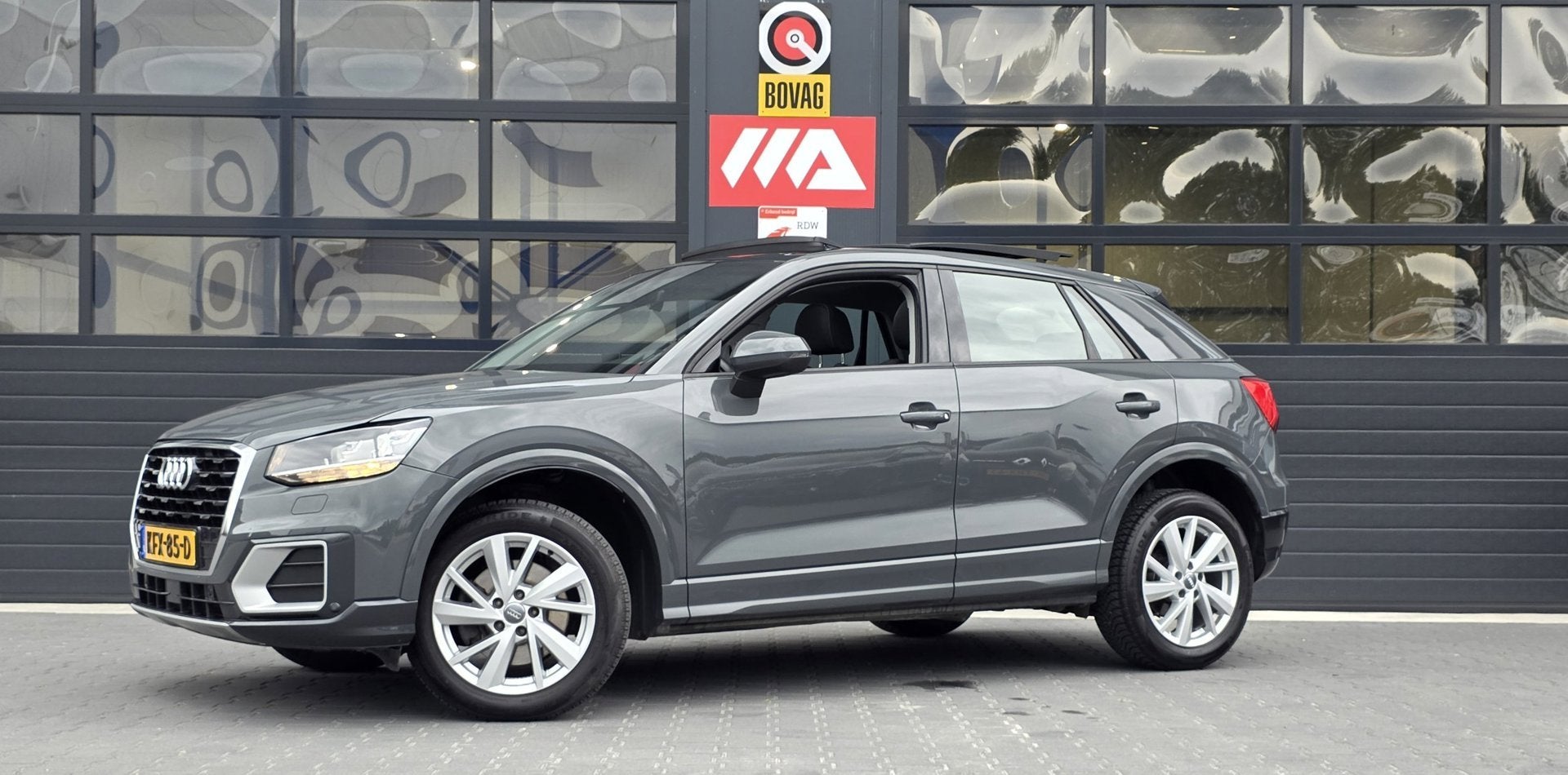 Audi Q2 35 TFSI CoD Sport Edition | PANO | B&O | NAVI | CLIM, Auto's, Stof, 4 cilinders, 150 pk, Bedrijf