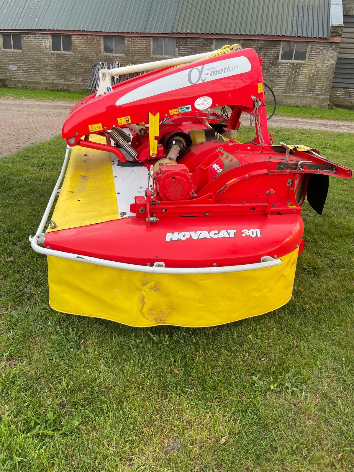 Pottinger novacat 301 frontmaaier, Ophalen, Weidebouw