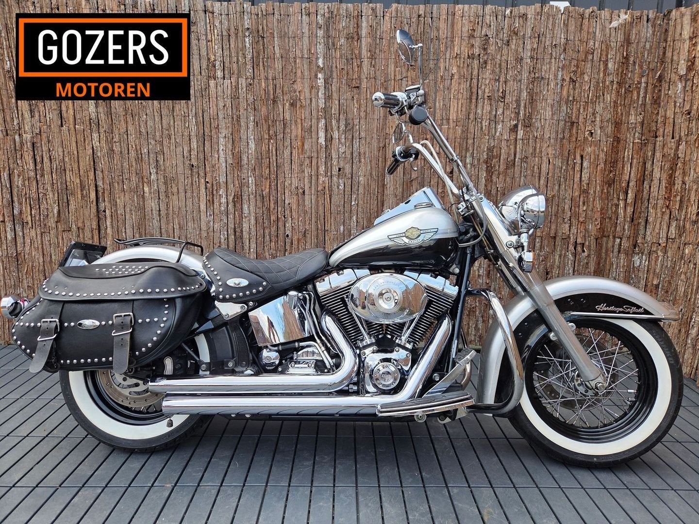 HARLEY-DAVIDSON HERITAGE SOFTAIL CLASSIC FLSTC (bj 2003), Motoren, 2 cilinders, HARLEY-DAVIDSON, Bedrijf, Onbekend