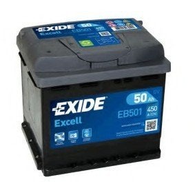 Nieuwe Exide EB501 autoaccu 12V 50Ah 450A, Ophalen, Nieuw