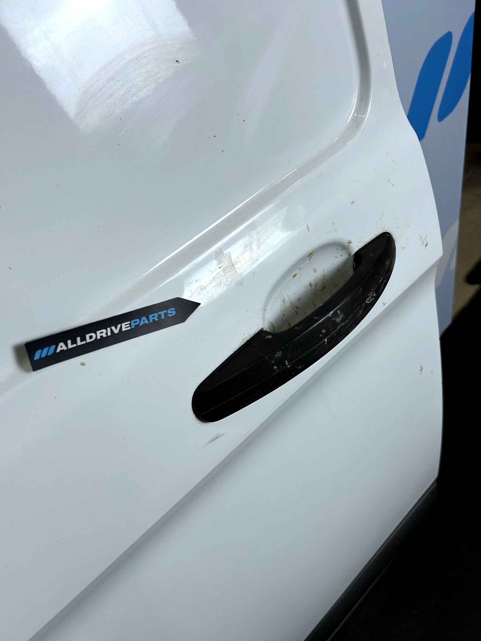 Ford Transit Custom schuifdeur rechts wit 2013-2017, Auto-onderdelen, Gebruikt, -, Deur, -
