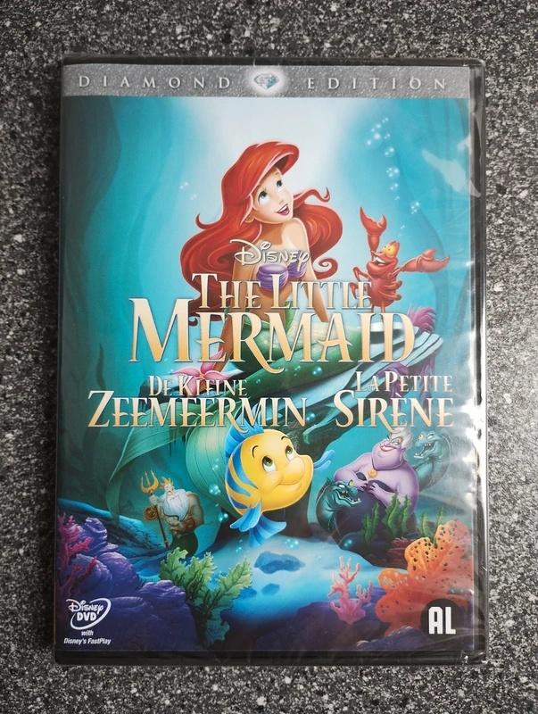 Disney De Kleine Zeemeermin Diamond Edition, Cd's en Dvd's, Tekenfilm, Verzenden, Nieuw in verpakking, Alle leeftijden