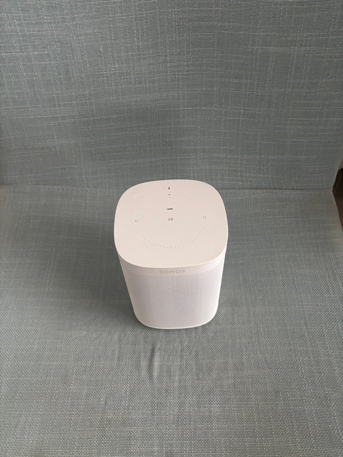 Sonos One wit + Spraakfunctie | Inclusief Garantie, Ophalen of Verzenden, Zo goed als nieuw, Minder dan 60 watt, Sonos