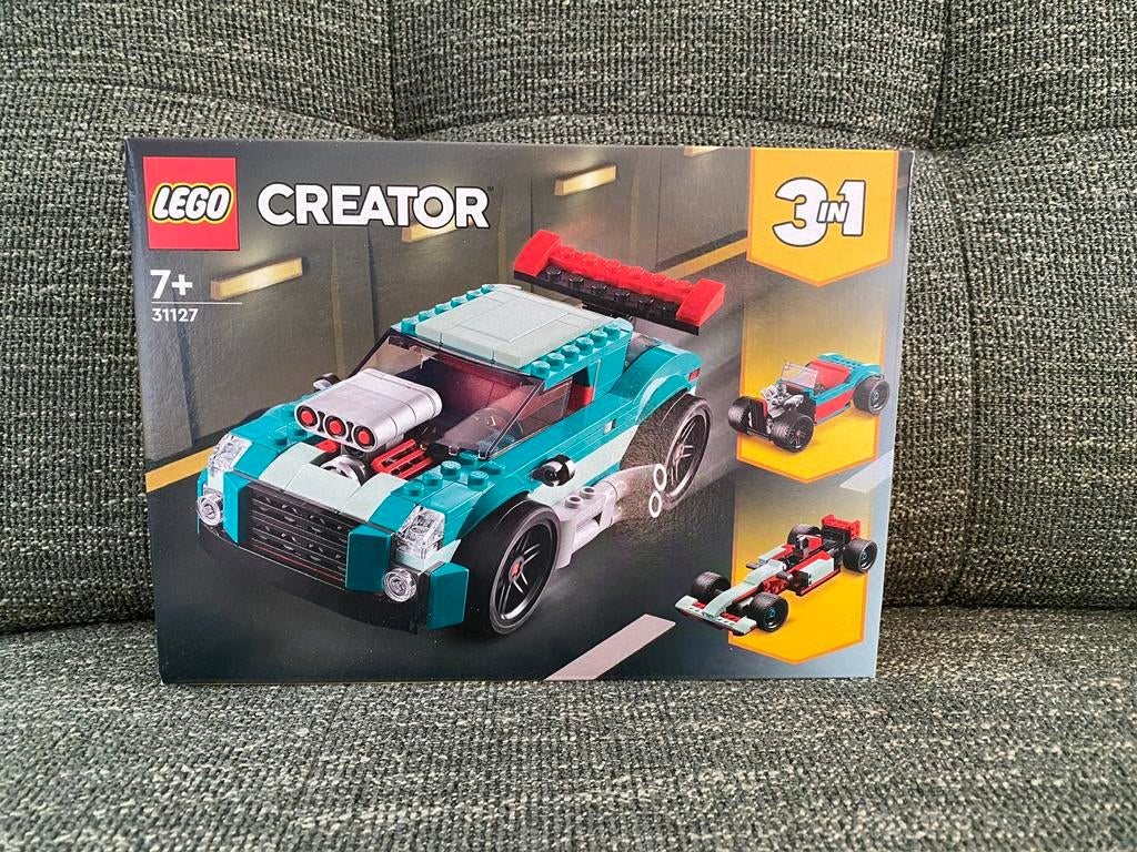 Lego 31127 creator straatracer 3in1. Nieuw!, Ophalen of Verzenden, Nieuw, Complete set, Lego