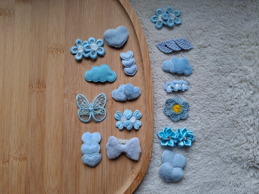 Anti slip haarspeldjes in blauw tinten, Ophalen of Verzenden, Nieuw, Fleurig.en.fijn