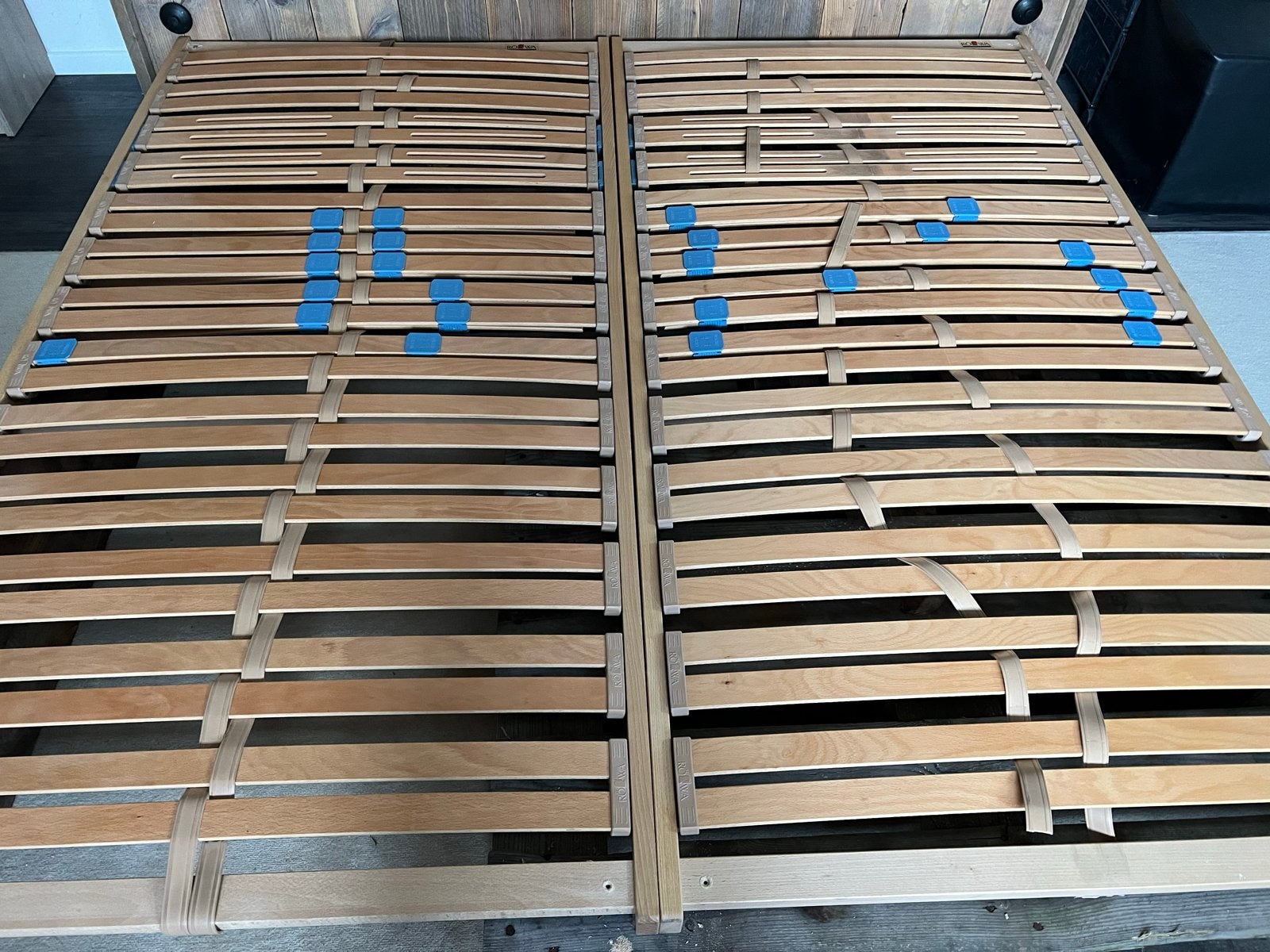 Lattenbodem 100x200 cm. 2 stuks, Ophalen, Eenpersoons, 200 cm, Hout