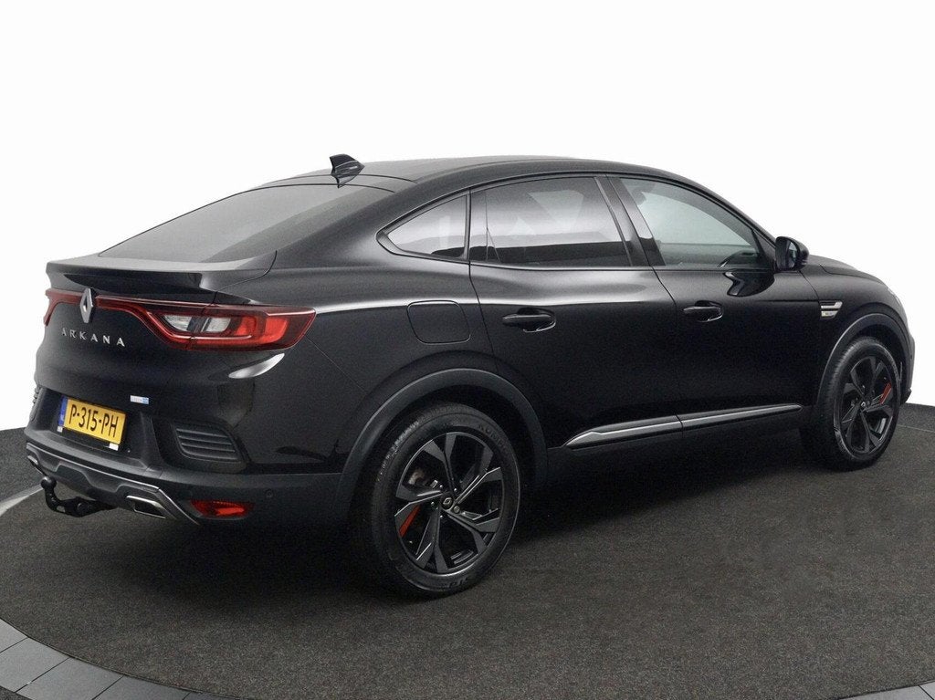 Renault Arkana 1.6 E-Tech Hybrid 145 R.S. Line zwart, Arkana, Gebruikt, Euro 6, Zwart