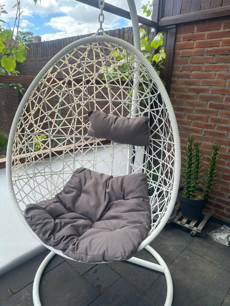 Hangstoel, Ophalen, Zo goed als nieuw, Metaal