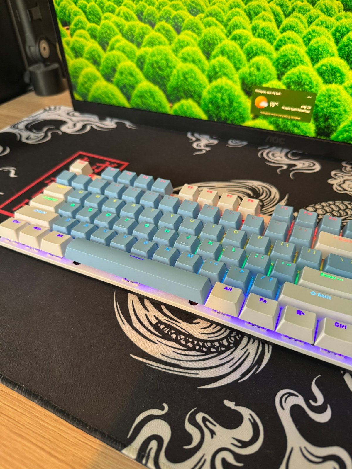 Skylion toetsenbord | zo goed als nieuw |, Ophalen of Verzenden, Zo goed als nieuw, Qwerty, Gaming toetsenbord