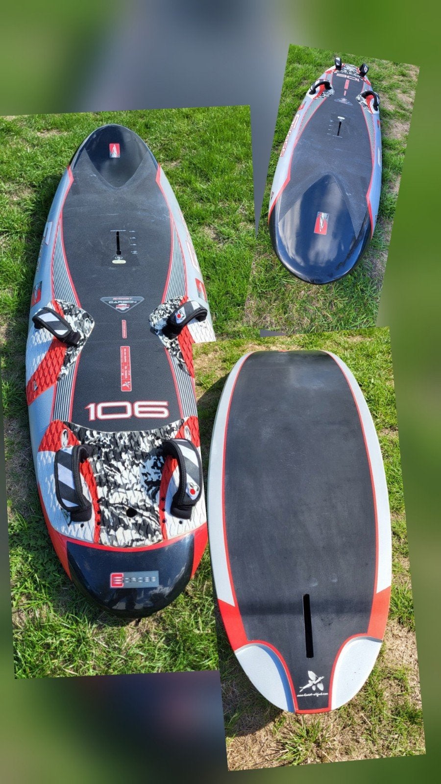 Te koop Exocet Scross carbon 106 liter en veel meer zie adve, Watersport en Boten, Ophalen of Verzenden, Zo goed als nieuw, Giek