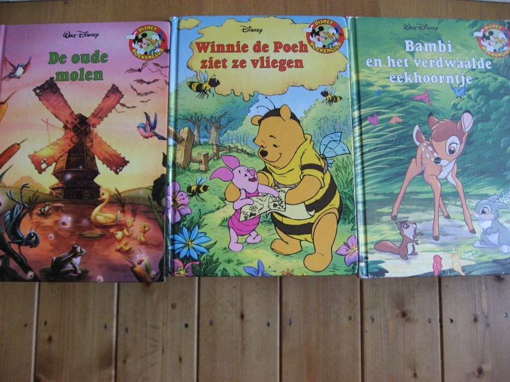 Disney boekenclub leesboeken 3 stuks, Ophalen of Verzenden, Gelezen, Sprookjes