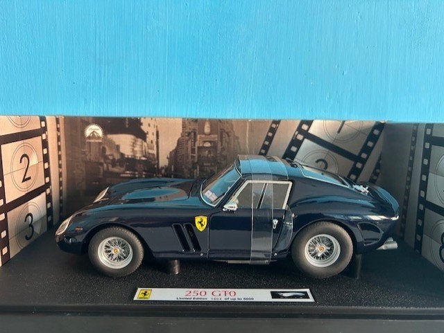 FERRARI 250GTO ''VANILLA SKY'' 1:18 HOT WHEELS ELITE, Hobby en Vrije tijd, Ophalen of Verzenden, Zo goed als nieuw, Auto, Hot Wheels