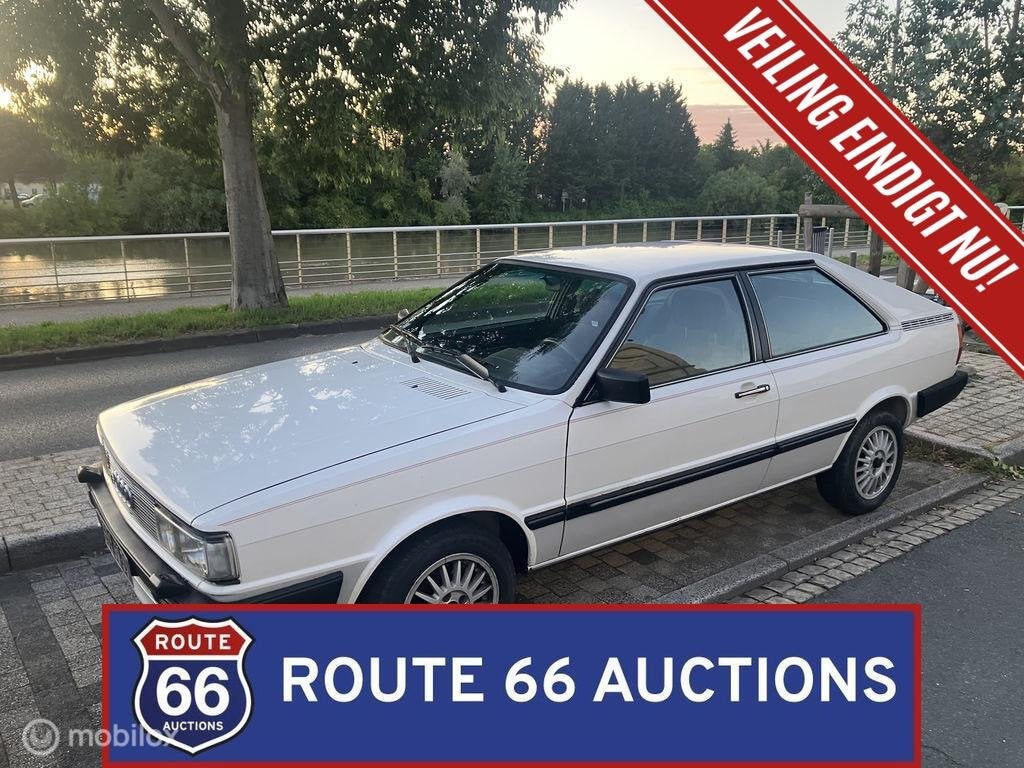 Audi Coupé GT | 1984 | Route 66 Auctions, Auto's, Overige carrosserieën, Zwart, Bedrijf, Handgeschakeld