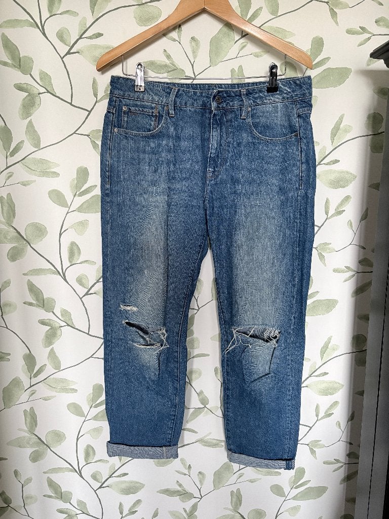 G-star blauwe spijkerbroek 28 lengte 30 lunghezza, Blauw, Ophalen of Verzenden, Zo goed als nieuw, W28 - W29 (confectie 36)