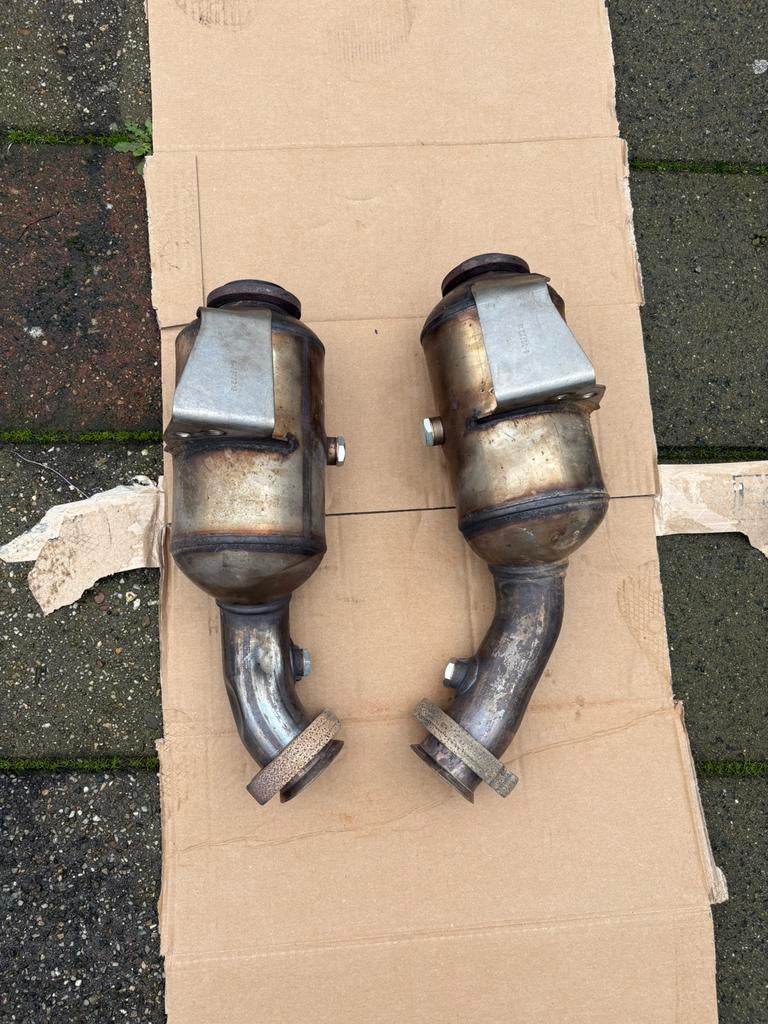 Mercedes c400 w205 katalysator set, Auto-onderdelen, Uitlaatsystemen, Mercedes-Benz, Gebruikt, Ophalen of Verzenden