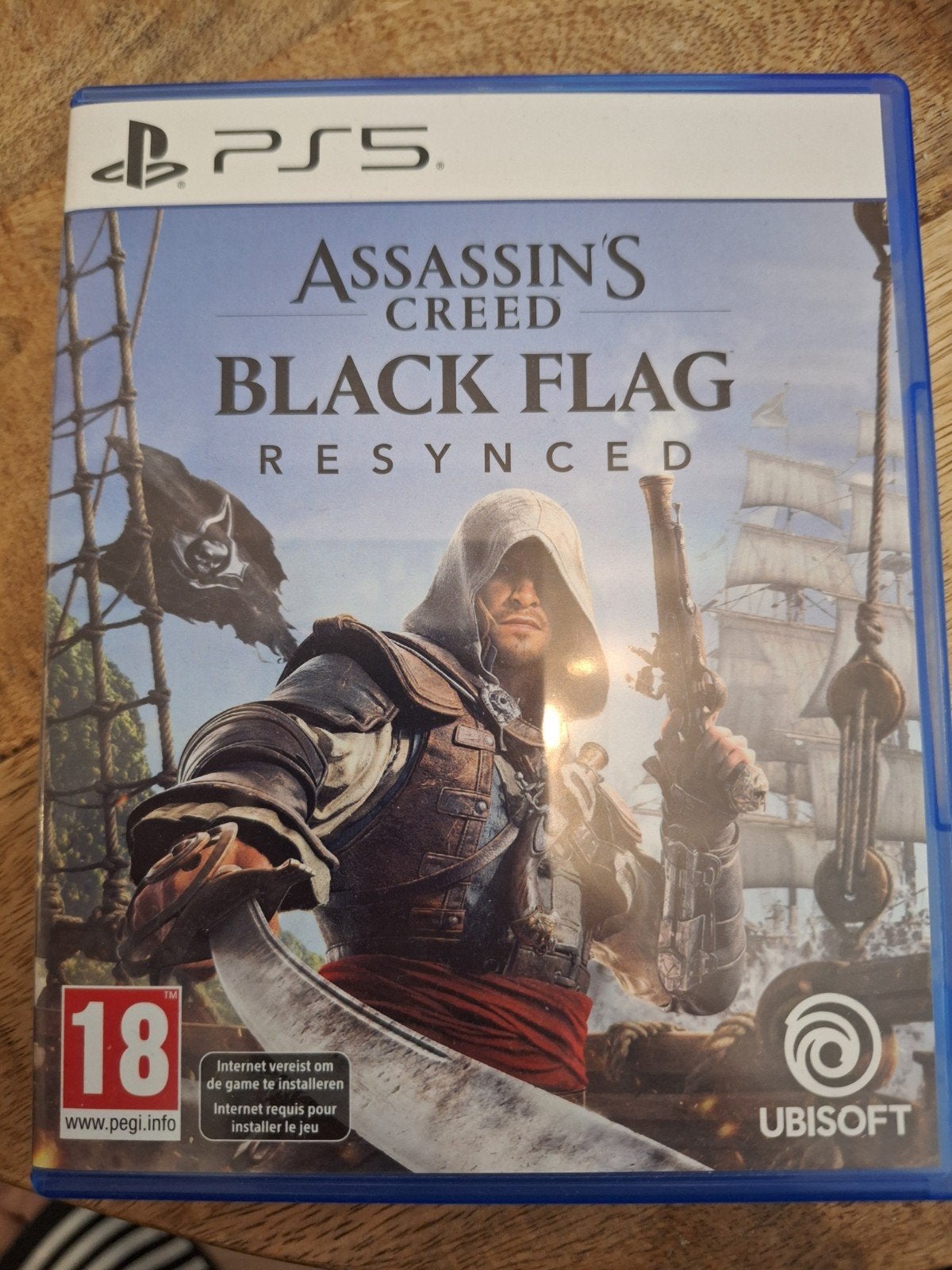 Assassin's Creed Black Flag Resynced PS5 - Zo goed als nieuw, Avontuur en Actie, Online, Vanaf 18 jaar, 1 speler
