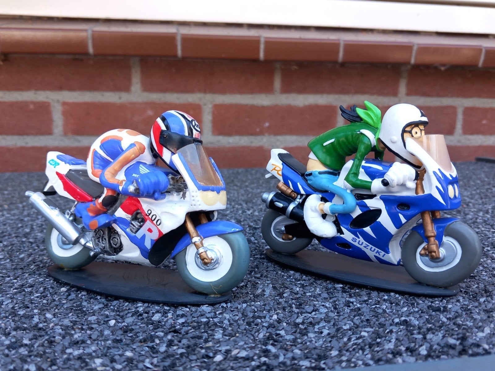 Honda CBR 900RR Fireblade & Suzuki GSX-R 750w  Joe Bar Team, Ophalen of Verzenden, Zo goed als nieuw, Motor, Overige merken